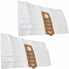 10 x Vacuum Cleaner Microfibre Dust Bags for TITAN 16L 20L 30L 40L