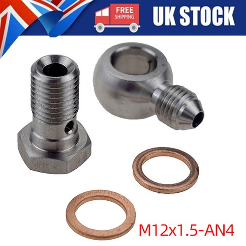 Oil feed banjo bolt turbo - oil,