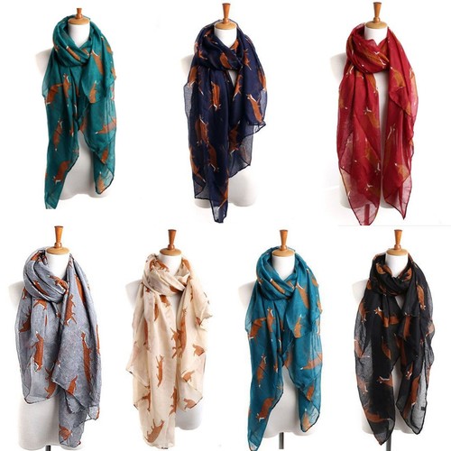 Lovely fox animal - , scarf