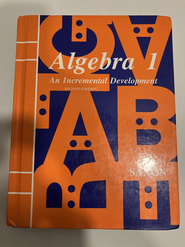 Saxon algebra an - algebra, 1