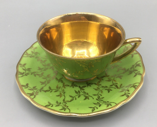 Rgk czechoslovakia green gold - czechoslovakia,