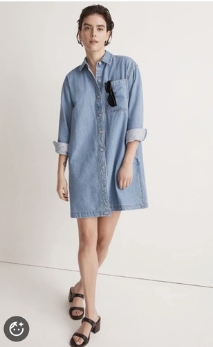 Madewell denim oversized shirt - oversized,