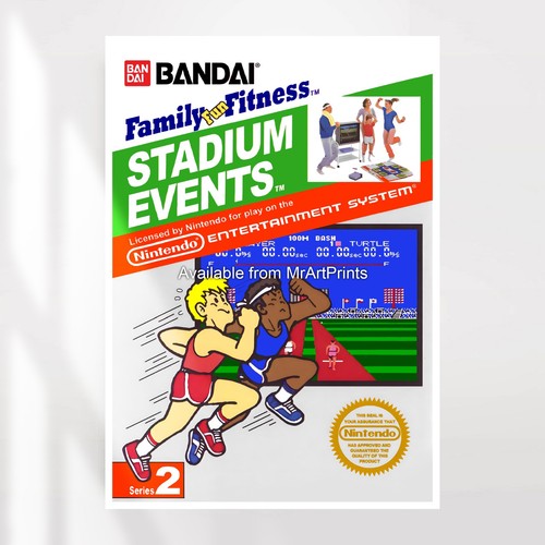 Stadium events poster nintendo - events,