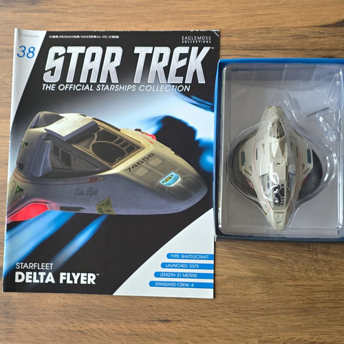 Eaglemoss star trek delta - star,