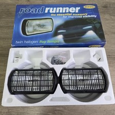Ring Road Runner Vintage Retro Classic Rectangular Halogen Fog Lamps Spot Lights
