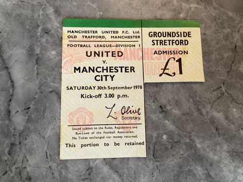 Rare old vintage manchester - old,