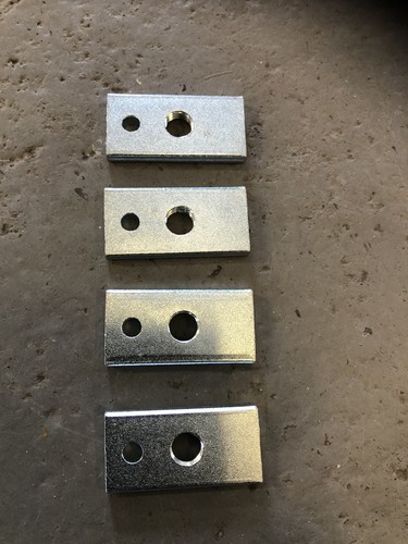 Seatbelt bolt backing plate - seatbelt,