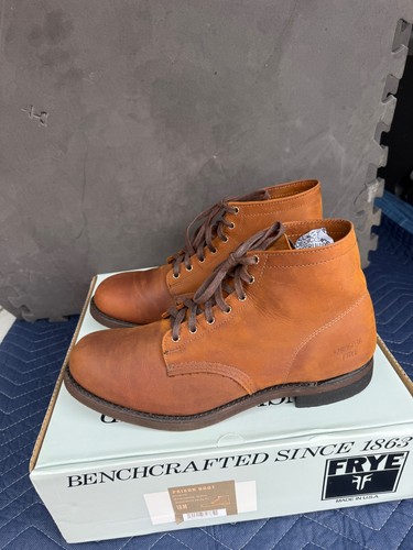 Frye prison boot made usa - made, in