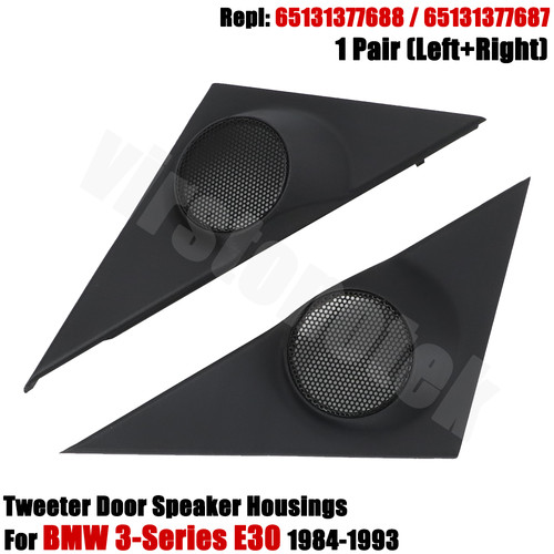 Tweeter door speaker housings - door,