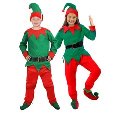 CHILDS ELF COSTUME BOYS GIRLS