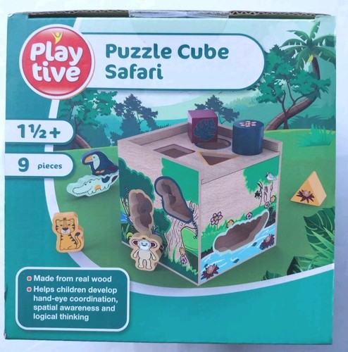 Play tive puzzle cube safari - tive,