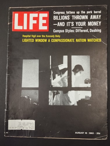 Life magazine 1963 original - life,