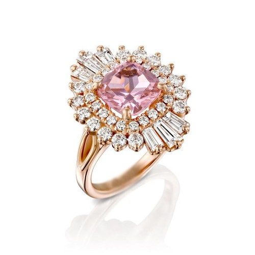 4ct lab created - 4ct, peach