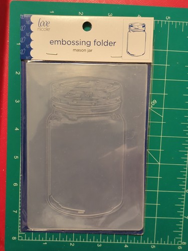 New embossing folder love - embossing,