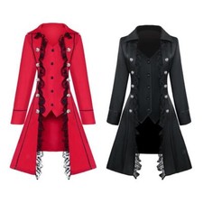 Womens Steampunk Gothic Coat