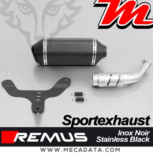 Silencer exhaust remus - exhaust,