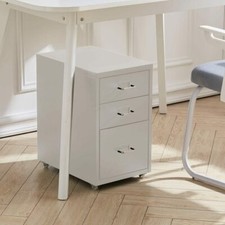 3, 4Drawer Steel Storage Cupboard Under Desk Bookcase Filing Cabinet Home Office