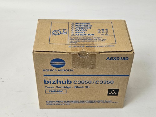 Genuine konica minolta tnp48k - genuine,