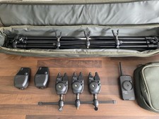 Fox Micron STR Bite Alarms, Receiver, With Carry Cases