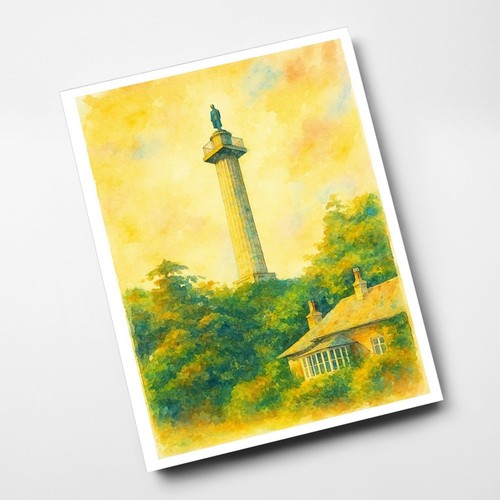 Print anglesey column - a4,