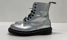 Dr. Martens Silver Solid