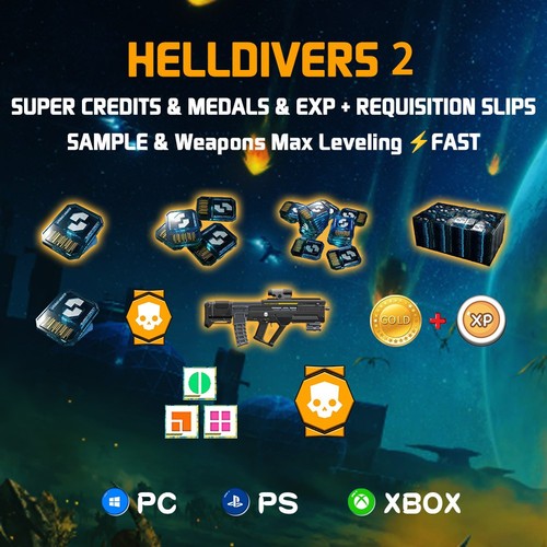 Helldivers farm fast - -,