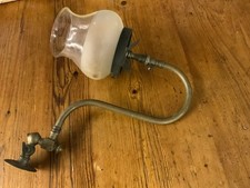 Original Brass gas Light With Shade..