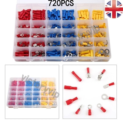 720pcs assorted insulated - assorted,