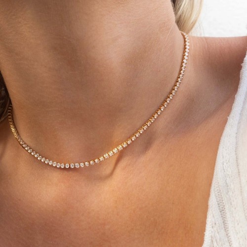 18k gold plated 2mm - 2mm, tennis