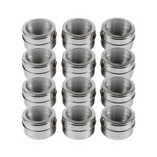 Spice & Herb Tins Magnetic x12