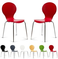 2 x Stacking Dining Chairs