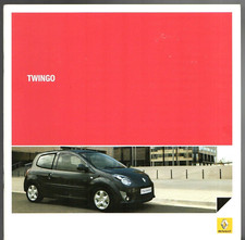 Renault Twingo 2009-10 UK Market Brochure Freeway Extreme Dynamique GT RS 133