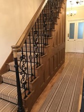 Wrought iron metal - iron,