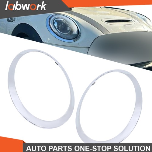 Pair headlight trim rings - headlight,