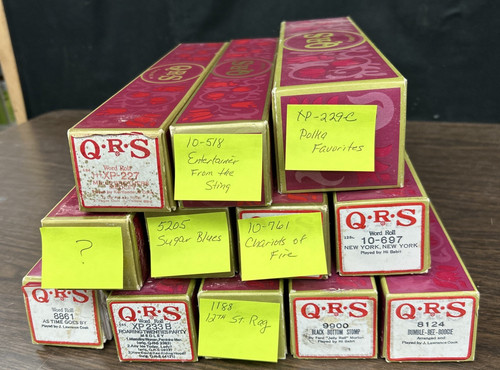 Vintage qrs word roll - vintage, piano