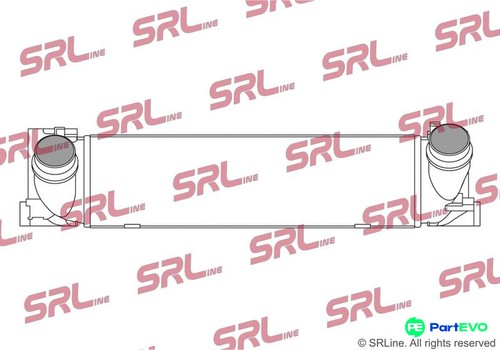 Srline charge air cooler - air,
