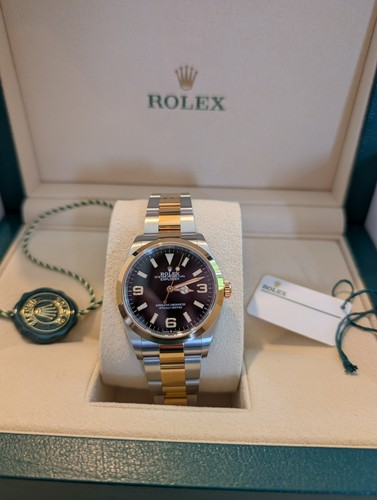 Rolex explorer 124273 18k gold - explorer,