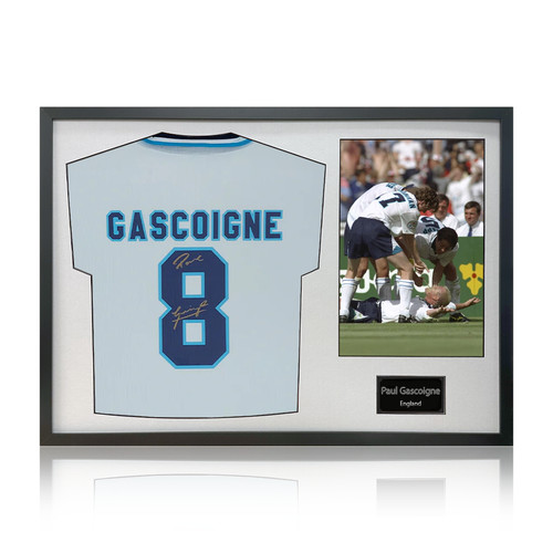 Paul gascoigne signed - gascoigne, england