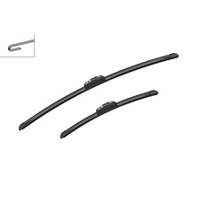 Retrofit Front Wiper Blade Set 2 Pieces AR140S Flat Window - Bosch 3397 014 140