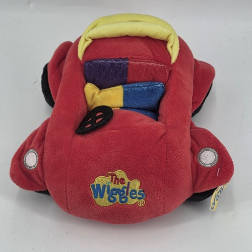 The wiggles big red car - red, plush