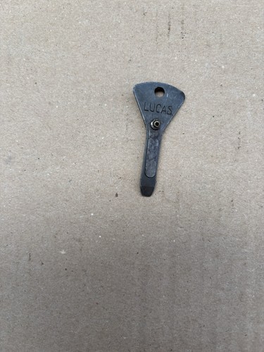 Vintage lucas points key tool - points,