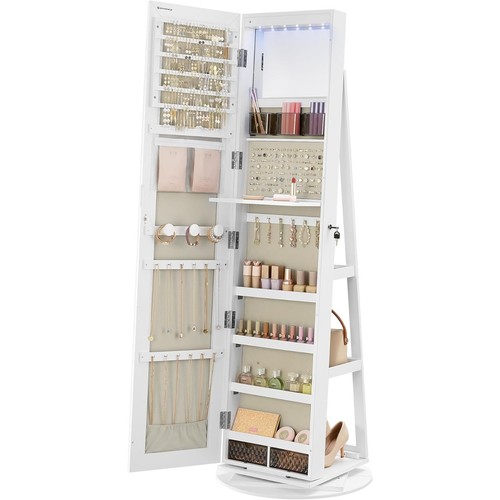 White frameless mirror - white,