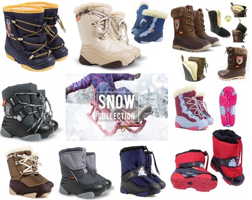 Winter snow boots - winter, kids