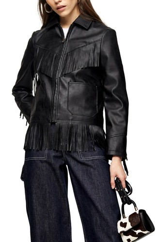 Nwt women topshop - topshop, fringe