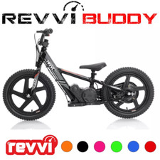 Revvi 16" Bike Kids Electric Powered Balance Bike 5+ years 250w & Accessories