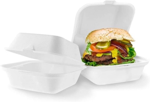 Clamshell bagasse takeaway - clamshell,