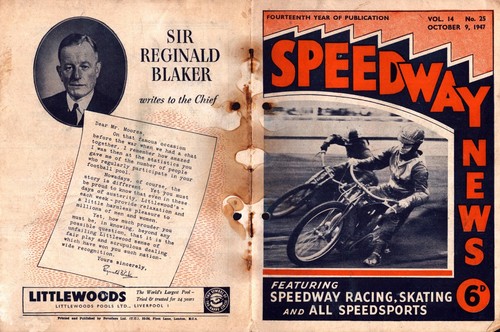Speedway news 1947 - 09-10-1947, +++
