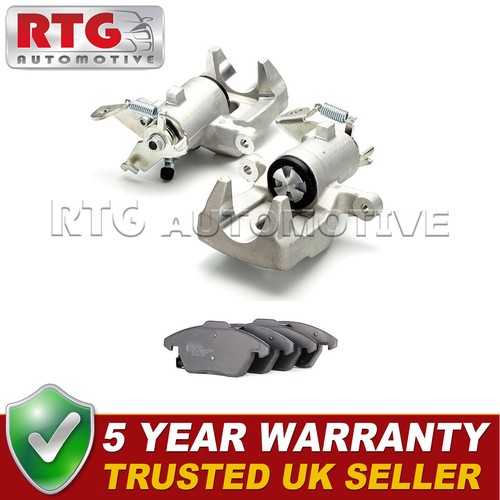 Rear brake calipers - brake, pads