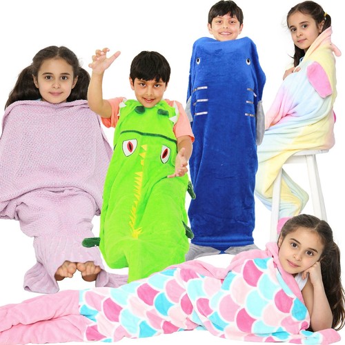 Kids blanket mermaid - mermaid, tail