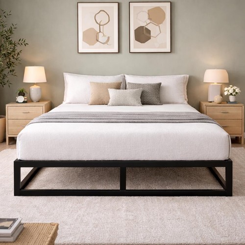 Metal bed platform frame - platform, extra
